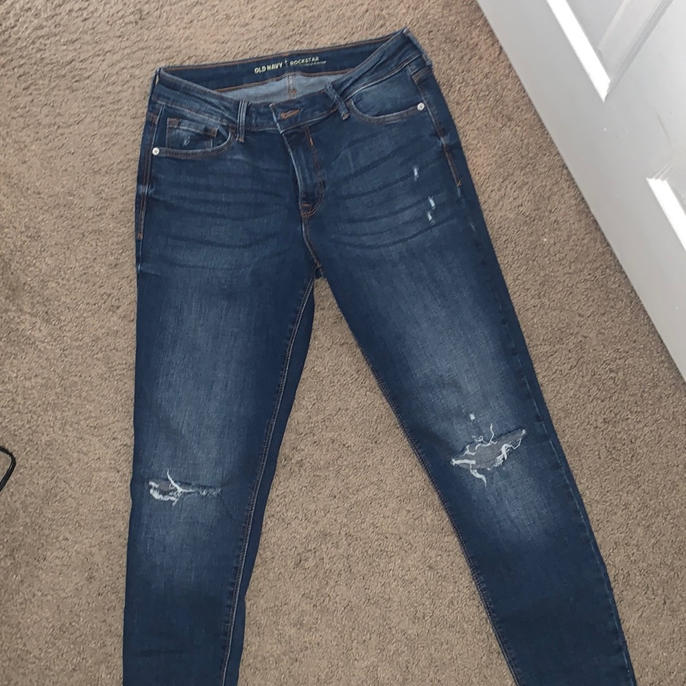 Old navy rock star jeans